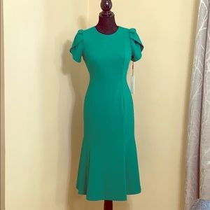 NWT Kelly Green Calvin Klein Dress